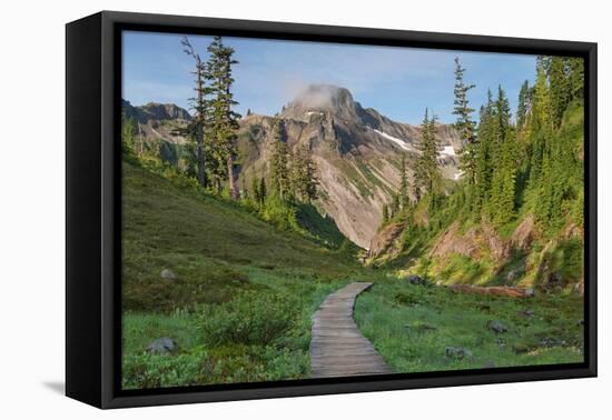 Table Mountain, Heather Meadows Recreation Area. North Cascades, Washington State-Alan Majchrowicz-Framed Premier Image Canvas