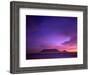 Table Mountain, Sunset, Cape Town, South Africa-Steve Vidler-Framed Photographic Print