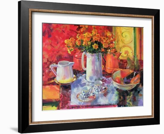 Table Reflections-Peter Graham-Framed Giclee Print