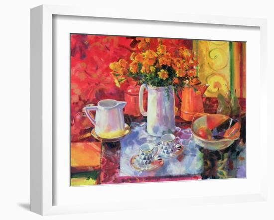 Table Reflections-Peter Graham-Framed Giclee Print