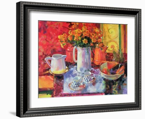 Table Reflections-Peter Graham-Framed Giclee Print