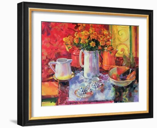 Table Reflections-Peter Graham-Framed Giclee Print