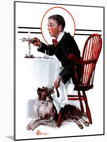 "Table Scraps,"December 15, 1923-Elbert Mcgran Jackson-Mounted Giclee Print