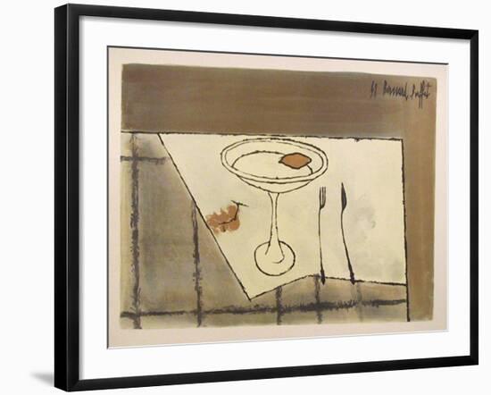 Table Setting-Bernard Buffet-Framed Collectable Print