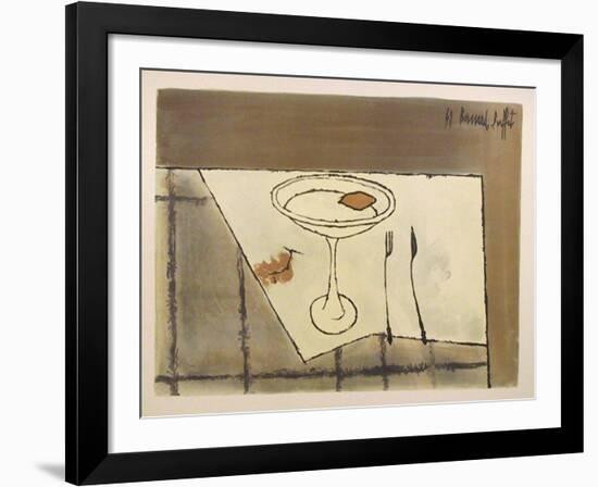 Table Setting-Bernard Buffet-Framed Collectable Print