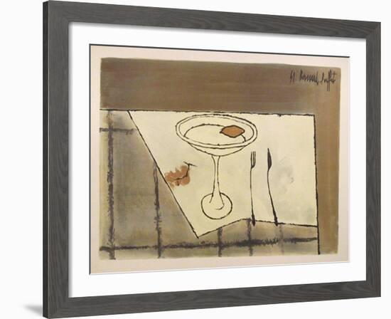 Table Setting-Bernard Buffet-Framed Collectable Print