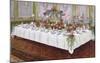 Table Settings - Dinner-The Vintage Collection-Mounted Giclee Print