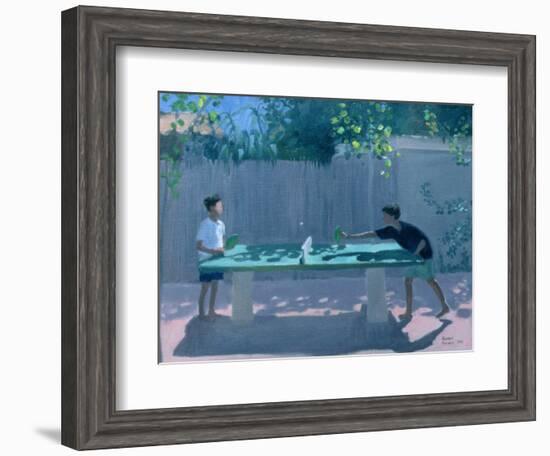 Table Tennis, France, 1996-Andrew Macara-Framed Giclee Print