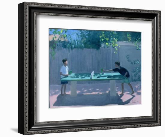 Table Tennis, France, 1996-Andrew Macara-Framed Giclee Print