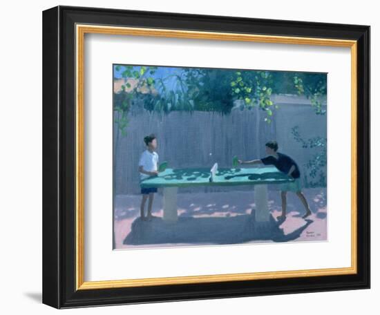 Table Tennis, France, 1996-Andrew Macara-Framed Giclee Print