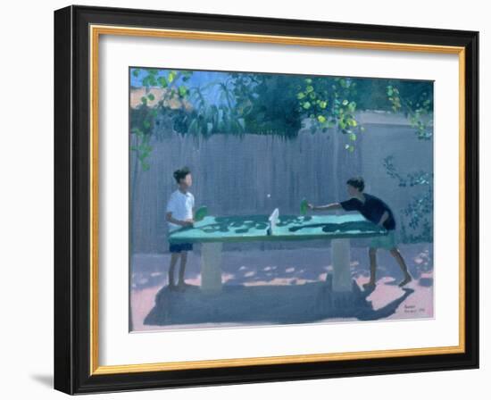 Table Tennis, France, 1996-Andrew Macara-Framed Giclee Print