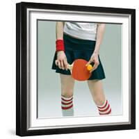 Table Tennis Player-Ryuhei Shindo-Framed Photographic Print