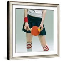 Table Tennis Player-Ryuhei Shindo-Framed Photographic Print