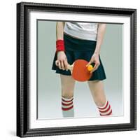 Table Tennis Player-Ryuhei Shindo-Framed Photographic Print