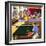 Table Tennis Players-null-Framed Giclee Print