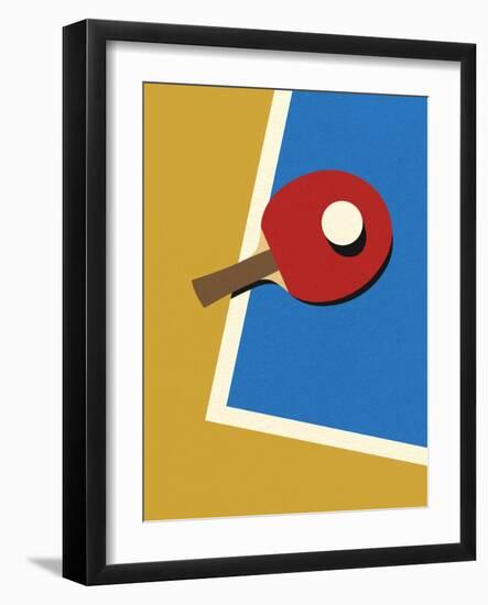 Table Tennis Team Red-Rosi Feist-Framed Giclee Print