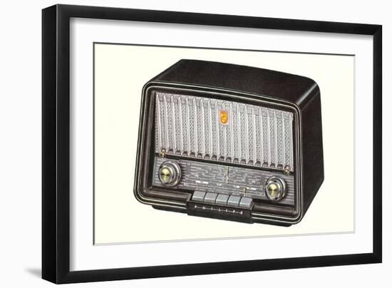 Table Top Radio-null-Framed Premium Giclee Print