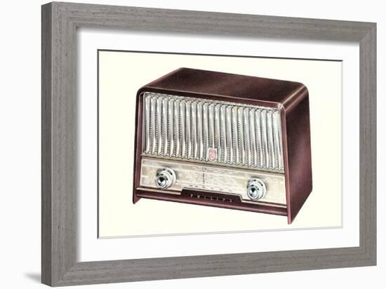 Table Top Radio-null-Framed Premium Giclee Print