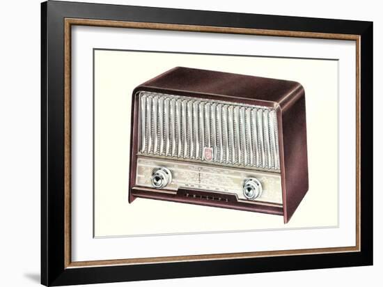 Table Top Radio-null-Framed Premium Giclee Print