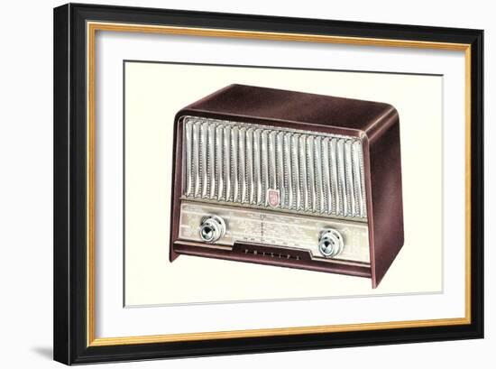 Table Top Radio-null-Framed Premium Giclee Print