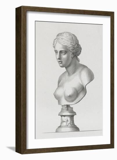 Tableau du Cabinet du Roi, statues et bustes antiques des Maisons Royales Tome II : planche 16-Etienne Baudet-Framed Giclee Print