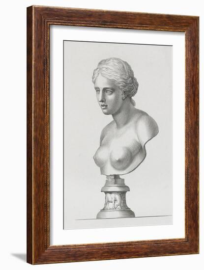 Tableau du Cabinet du Roi, statues et bustes antiques des Maisons Royales Tome II : planche 16-Etienne Baudet-Framed Giclee Print