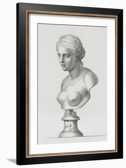 Tableau du Cabinet du Roi, statues et bustes antiques des Maisons Royales Tome II : planche 16-Etienne Baudet-Framed Giclee Print