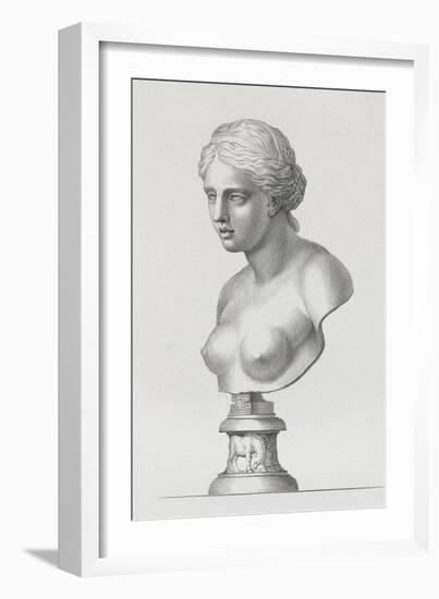 Tableau du Cabinet du Roi, statues et bustes antiques des Maisons Royales Tome II : planche 16-Etienne Baudet-Framed Giclee Print
