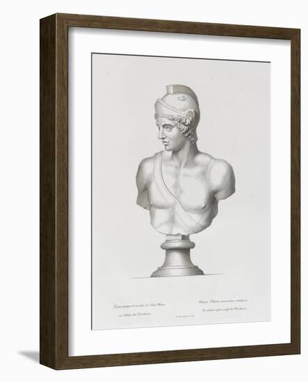 Tableau du Cabinet du Roi, statues et bustes antiques des Maisons Royales Tome II : planche 29-Etienne Baudet-Framed Giclee Print