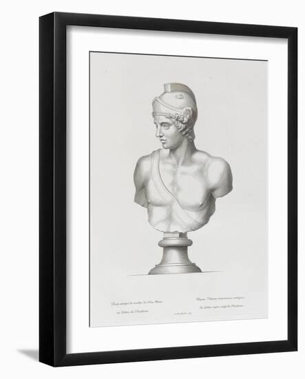 Tableau du Cabinet du Roi, statues et bustes antiques des Maisons Royales Tome II : planche 29-Etienne Baudet-Framed Giclee Print