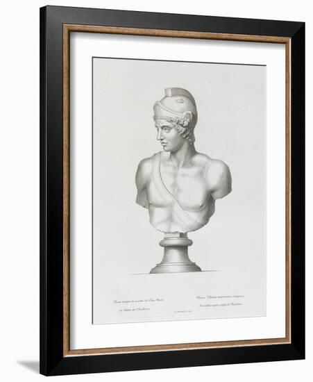 Tableau du Cabinet du Roi, statues et bustes antiques des Maisons Royales Tome II : planche 29-Etienne Baudet-Framed Giclee Print