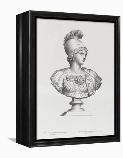 Tableau du Cabinet du Roi, statues et bustes antiques des Maisons Royales Tome II : planche 3-Etienne Baudet-Framed Premier Image Canvas