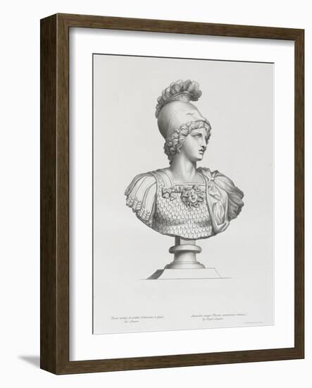 Tableau du Cabinet du Roi, statues et bustes antiques des Maisons Royales Tome II : planche 3-Etienne Baudet-Framed Giclee Print