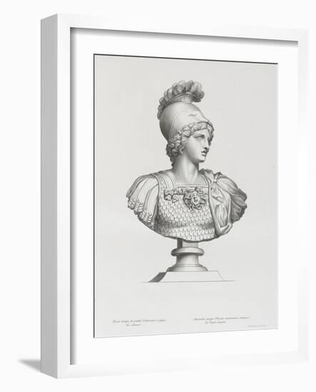 Tableau du Cabinet du Roi, statues et bustes antiques des Maisons Royales Tome II : planche 3-Etienne Baudet-Framed Giclee Print