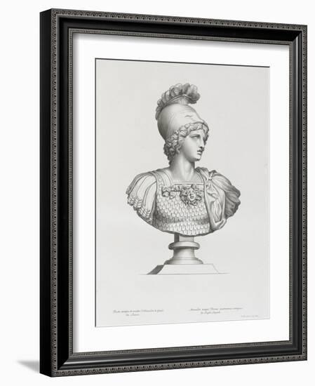 Tableau du Cabinet du Roi, statues et bustes antiques des Maisons Royales Tome II : planche 3-Etienne Baudet-Framed Giclee Print