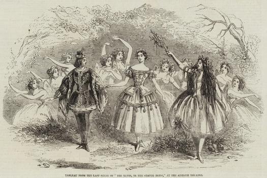 Tableau from the Last Scene of The Elves, or the Statue Bride, at the  Adelphi Theatre' Giclee Print | Art.com