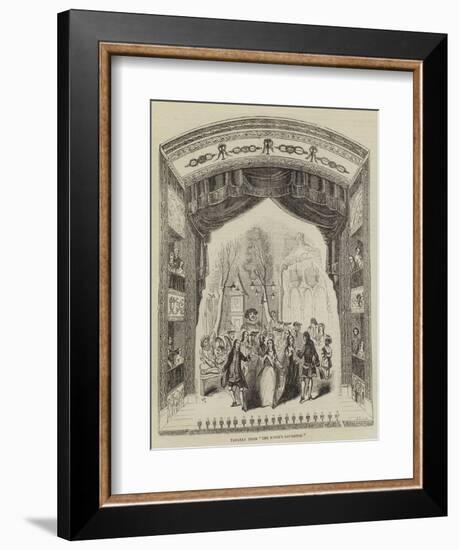 Tableau from The Miser's Daughter-null-Framed Giclee Print