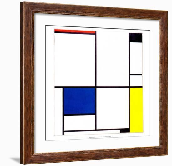 Tableau I, 1921-Piet Mondrian-Framed Art Print