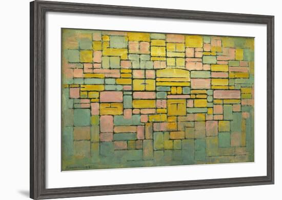 Tableau no. 2: Composition no. V, 1914-Piet Mondrian-Framed Art Print