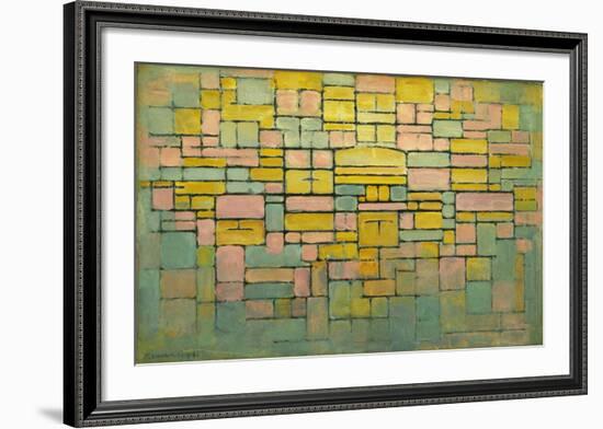 Tableau no. 2: Composition no. V, 1914-Piet Mondrian-Framed Art Print