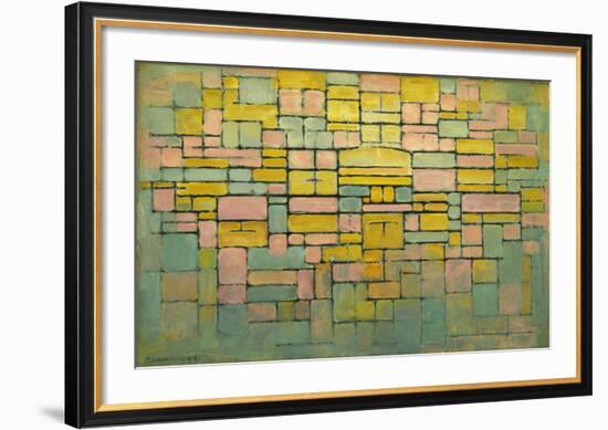 Tableau no. 2: Composition no. V, 1914-Piet Mondrian-Framed Art Print