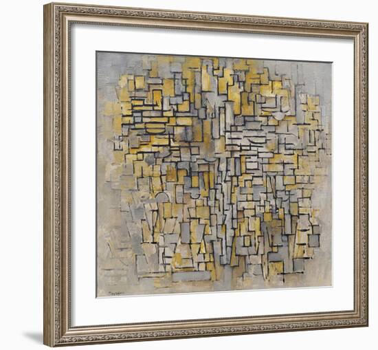 Tableau No. 2, Composition No. VII-Piet Mondrian-Framed Premium Giclee Print