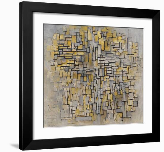 Tableau No. 2, Composition No. VII-Piet Mondrian-Framed Premium Giclee Print