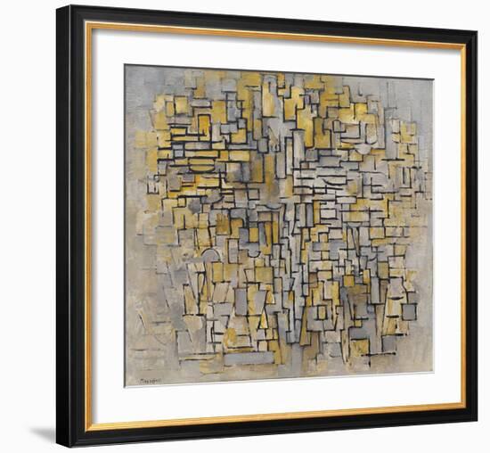 Tableau No. 2, Composition No. VII-Piet Mondrian-Framed Premium Giclee Print