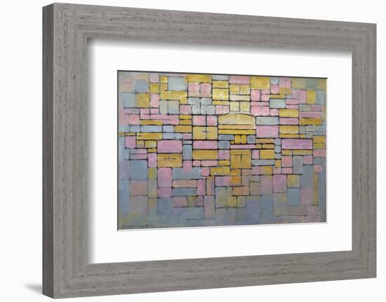 Tableau No. 2-Piet Mondrian-Framed Premium Giclee Print