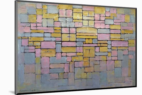 Tableau No. 2-Piet Mondrian-Mounted Art Print