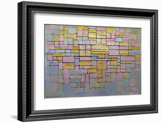 Tableau No. 2-Piet Mondrian-Framed Art Print