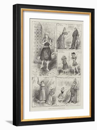 Tableaux Vivants at the Anglo-Danish Exhibition-Henry Stephen Ludlow-Framed Giclee Print