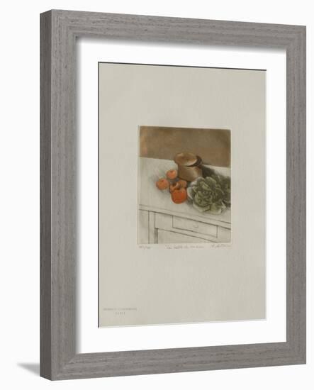 Tables : La Table De Cuisine-Annapia Antonini-Framed Limited Edition