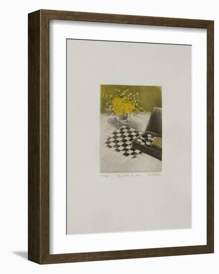 Tables : La Table De Jeux-Annapia Antonini-Framed Limited Edition